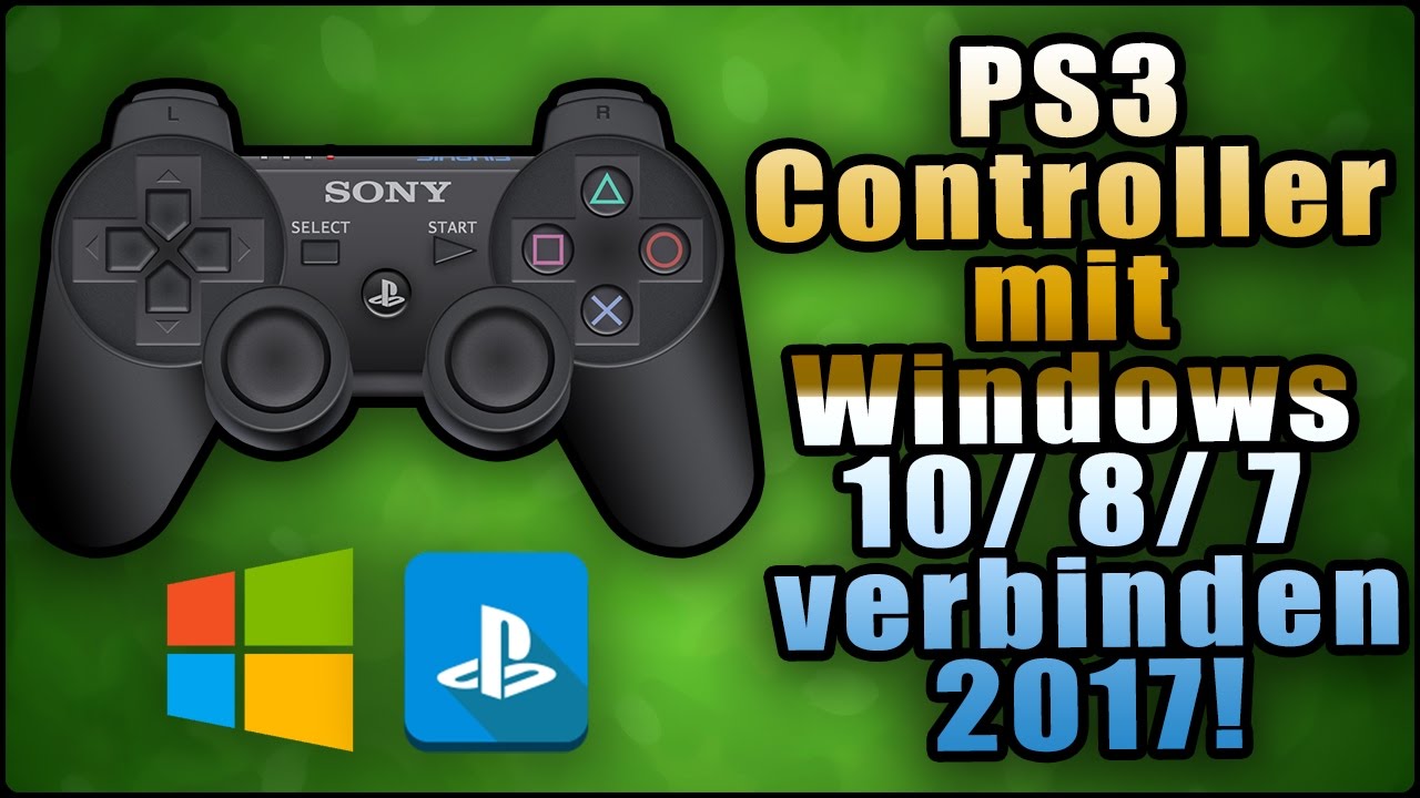 connect ps3 controller to pc windows 7 bluetooth